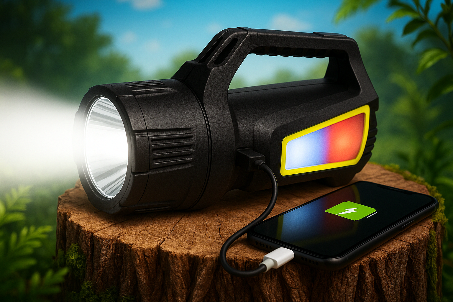 Кемпінговий акумуляторний ліхтар з функцієї Power Bank